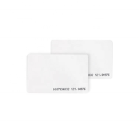Carte de Proximité RFID JEWEI 125kHz R/W 26 bits, Blanche Vierge, Codage de Données Numériques pour Contrôle d'Accès, Étanche
