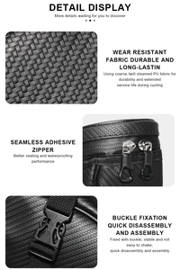 RIDERACE Nouvelle <span class=keywords><strong>Sacoche</strong></span> <span class=keywords><strong>de</strong></span> <span class=keywords><strong>Selle</strong></span> <span class=keywords><strong>de</strong></span> Vélo Réfléchissante à Rayures pour VTT et Vélo <span class=keywords><strong>de</strong></span> Route, Petite <span class=keywords><strong>Sacoche</strong></span> <span class=keywords><strong>de</strong></span> Rangement Arrière pour Outils <span class=keywords><strong>de</strong></span> Cyclisme - Product Image 2