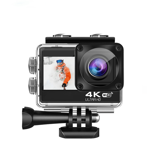 Eco-friendly 60fps Waterproof Action Sport Camera 1080p Full HD