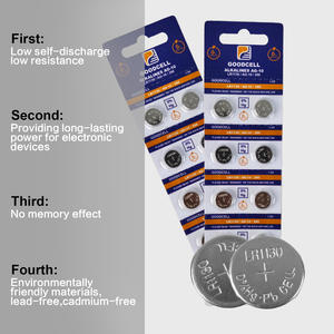 GOODCELL распродажа 3 В литиевая Кнопочная батарея LR1130 для бытовой техники игрушки и пульты дистанционного управления - Product Image 1