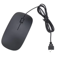 Souris d'ordinateur filaire USB bon marché de conception ergonomique de haute qualité