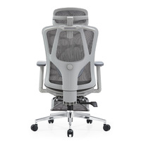 Chaise de bureau ergonomique en maille à double inclinaison, silencieuse, avec roulettes, idéale pour l'étude à domicile et la sieste – Meilleure vente