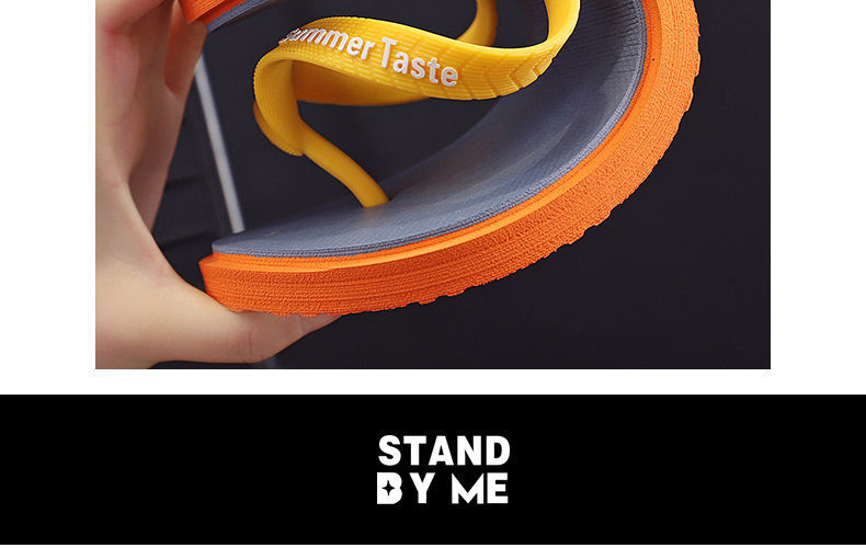 Fashion Korean Outdoor Flip-flops Slippers PVC Rubber Men Filp Flops Custom