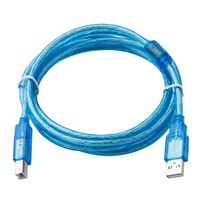 Câble industriel PLC AMSAMOTION USB-CP1H à conducteur en cuivre et isolation PVC pour téléchargement de la série CP1H/CP1E/CP1L/CP1G
