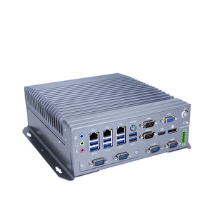 Venta al por mayor de China 2 * DDR4 1866/2133 ranura de memoria PC industrial Quad <span class=keywords><strong>Core</strong></span> ocho hilos mini pc sin ventilador - Product Image 1