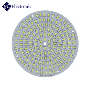 Güvenilir elektronik Pcb montaj üreticisi özel Led Pcb kartı ampul montajı LED alüminyum taban PCB