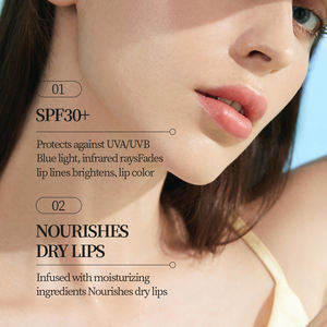 KORMESIC Vente en gros Baume à lèvres nourrissant et hydratant à la vitamine E 3,5g, Protection solaire coréenne SPF30+ longue durée, Marque privée - Product Image 4
