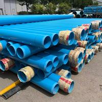Tuyau d'extraction d'eau en PVC DN150 pour le développement de l'énergie géothermique peu profonde aux Seychelles