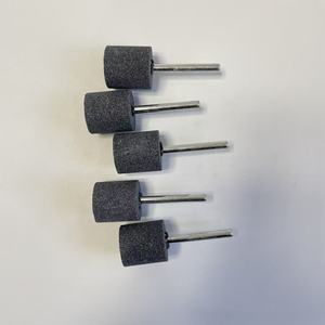 Kunden spezifischer Aluminium oxid Blue Corundum Schleif block 6mm Form Innen kreis Verband Rosten tfernung Poliers chleifkopf - Product Image 5