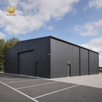 Entrepôt préfabriqué en structure métallique, assemblage rapide, résistant aux intempéries, atelier métallique isolé, garage de stockage, bâtiment industriel