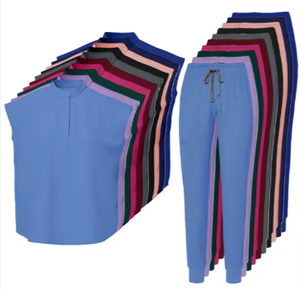 Flex comfort Scrubs pour hommes avec panneaux extensibles pour les techniciens médicaux d'urgence et les ambulanciers - Product Image 1