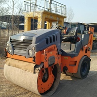 Compacteur hydraulique combiné à pneus Hamm 3ton HD12 Rouleau compresseur vibrant à tambour unique avec moteur et pompe à vendre