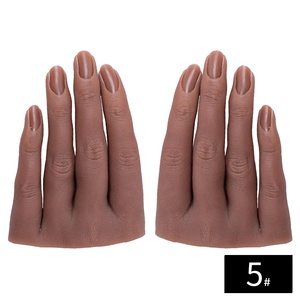 Manicura de silicona <span class=keywords><strong>para</strong></span> entrenamiento de <span class=keywords><strong>uñas</strong></span>, modelo de manicura <span class=keywords><strong>para</strong></span> <span class=keywords><strong>uñas</strong></span> acrílicas, entrenador <span class=keywords><strong>realista</strong></span> - Product Image 6