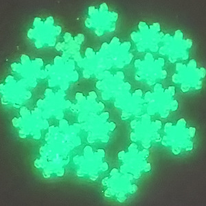 Flocons de neige en argile souple de 5 mm pour nail art, garnitures pour slime, matériaux pour articles populaires en direct, accessoires de bijoux DIY - Product Image 2