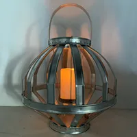 Винтажные круглые фонари, лампы, Декор, Верхняя лампа, центральные части, столбчатый фонарь