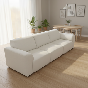Foshan Modern Living Room Reclinable L Shape Juego de sofá de esquina de cuero genuino Juego de sofá reclinable de 3 plazas - Product Image 6