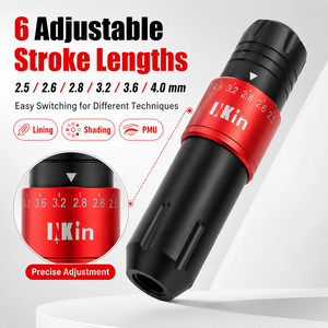 เครื่องสักลาย <span class=keywords><strong>INKin</strong></span> AS RCA แบบปากกา ปรับระยะชักได้ 6 ระดับ 2.5-4.0 มม. เครื่องสักถาวร PMU สำหรับศิลปะบนร่างกาย - Product Image 2