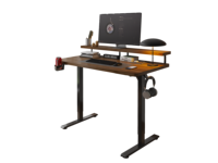Bureau debout ergonomique modulaire en bois résistant aux rayures, réglable en hauteur, avec garantie de 3 ans, modèle 2026
