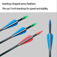 Flèches en carbone de 8 mm de diamètre extérieur, flèches en fibre de verre avec pointe en caoutchouc, flèches sûres pour l'attaque et la défense, flèches pour les sports de plein air