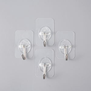 Crochet adhésif mural transparent en plastique, amovible et étanche, le plus vendu – <span class=keywords><strong>Prix</strong></span> - Product Image 4