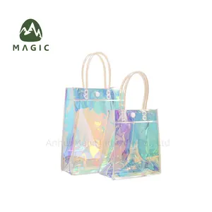 Hot Sale Recycled Waterproof Tote Bag TPU Shopping Bag Women Fashionable Handbag with Customized Logo