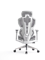 Chaise de jeu ergonomique de style Razer avec dossier inclinable à gravité zéro réglable, soutien lombaire et accoudoirs rembourrés pour les longues sessions de jeu