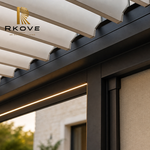 Pérgola Motorizada Inteligente con Persianas Ajustables y Pantallas ZIP para una Vida al Aire Libre Confortable - Product Image 4