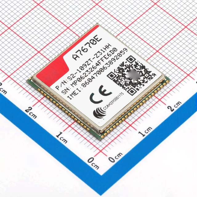 Genuine A7670E-LASE LTE Cat.1 Module, 10Mbps Downlink/5Mbps Uplink, 3-3.6V, LGA 24x24mm in Stock