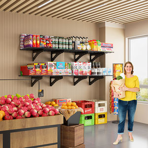 벽 선반 차고 보관 랙 플로팅 선반 헤비 듀티 벽 선반 차고 조직 시스템 - Product Image 6