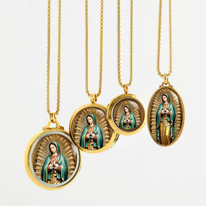 Giveluck Onze Dame Van Guadalupe Religieuze Sieraden Mode Hangers & Bedels - Product Image 1