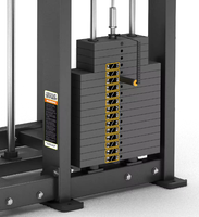Máquina de Dominadas Asistidas para Gimnasio Comercial, Equipo de Entrenamiento de Espalda