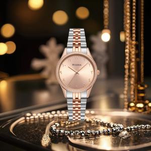 Stainless Steel <b>Watch</b> Women Fashion <b>Watches</b> Custom Your Own Brands <b>Ladies</b> <b>Watches</b> <b>Gold</b> - Product Image 3
