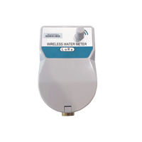 Faible consommation d'énergie en laiton Lorawan Compteur d'eau domestique Vanne Compteur d'eau contrôlé Lora
