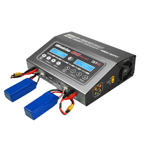 Chargeur-déchargeur de batterie double canal AC/DC SKYRC D400 400W en métal pour LiPo LiFe <span class=keywords><strong>NiMH</strong></span> NiCd, drones RC, modèles d'avions FPV, Guangdong - Product Image 1