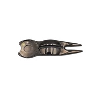 Outil de réparation de divots de golf multifonction avec marqueur de balle et logo personnalisé, fourche de golf pour repasser les lignes de balles