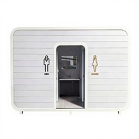 Toilettes portables de luxe Jiaxin Scenic en plastique, salle de douche intégrée pour ville, protection de l'environnement, mobiles, extérieur, garantie 1 an