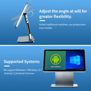 TCOIOR Supermarkt-Kassensystem 15,6 Zoll Dual-Screen <span class=keywords><strong>POS</strong></span>-System Android Windows <span class=keywords><strong>POS</strong></span>-Terminal Touchscreen <span class=keywords><strong>POS</strong></span>-Verkaufsstelle - Product Image 4