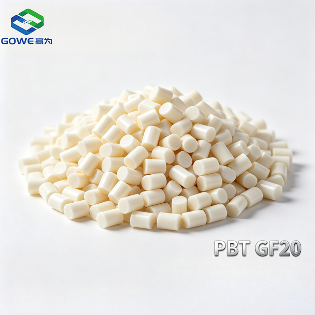 PBT GF20 Granules High Toughness Glass Reinforced with Excellent Surface Finish for Automotive & Electronic Parts