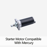 Moteur de démarrage hors-bord Mercury - 2 temps 20-300 CV et 4 temps 10-115 CV, remplacement OEM, plusieurs spécifications disponibles