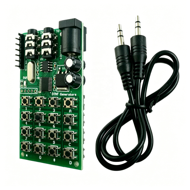 AE11A04 DTMF Generator Encoder Transmitter Module Dialing Keyboard MCU Control for PC Interphone Mobile Audio Smart Home