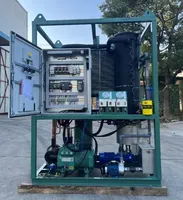 Máquina de Hielo Comercial de Primera Calidad, Máquina de Hielo en Tubo Compacta, Máquina de Bebidas Congeladas