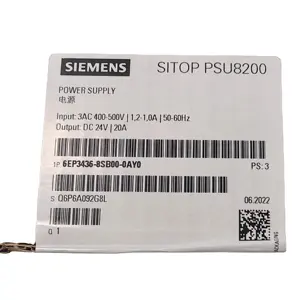6EP3424-8UB00-0AY0 Le module d'alimentation Siemens est fourni en stock avec emballage d'origine