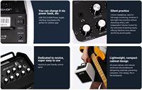 Nouvel amplificateur combo portable JOYO BA-30 pour basse électrique, léger, conçu pour les performances de groupe, ampli basse 30W, amplificateur combo extérieur