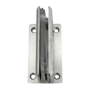 Bisagras de Acero Inoxidable Negro AISI 304 para Mamparas de Ducha con Puerta de Vidrio, Montaje en Pared para Baño - Product Image 5