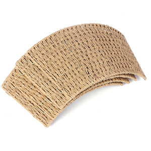 Rok pohon Natal dekoratif rumah pertanian 24 inci kerah pohon kertas bulat untuk penggunaan pesta dan rumah - Product Image 2