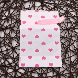 Bolsa portátil con cordón y lazo, diseño navideño, para regalos de Navidad y Año Nuevo, bolsa para empacar pasteles y galletas. - Product Image 6