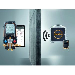 Testo 560i Digital Platform <b>Scale</b> 220 Lb Capacity App Operated Refrigerant <b>Scale</b> With Carrying Bag - Product Image 2