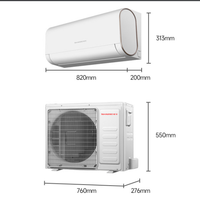 Climatisation à fréquence variable à économie d'énergie alimentée par batterie de qualité supérieure fabriquée en Chine pour une utilisation domestique et hôtelière à faible consommation d'énergie