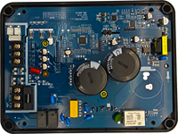 Carte PCBA de contrôleur d'onduleur BLDC à vitesse variable avec protection contre les surintensités et panneau de commande LCD pour ventilateur d'extraction de hotte