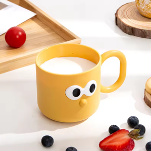 Gobelet à rincer Qiguo House Big Eyes en plastique sans BPA, écologique, pour usage domestique en couple - Product Image 3